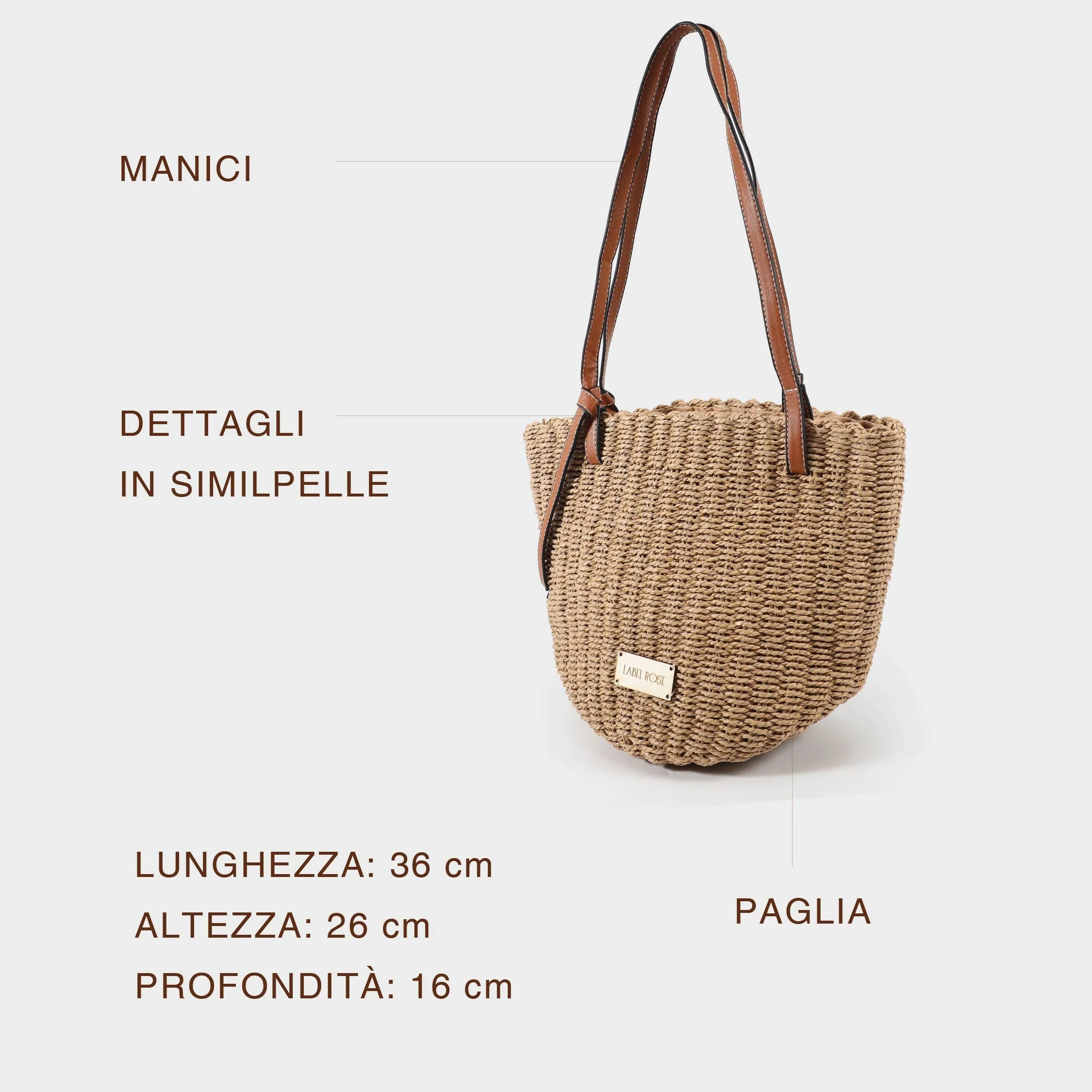 1200 - Borse - LABEL ROSE