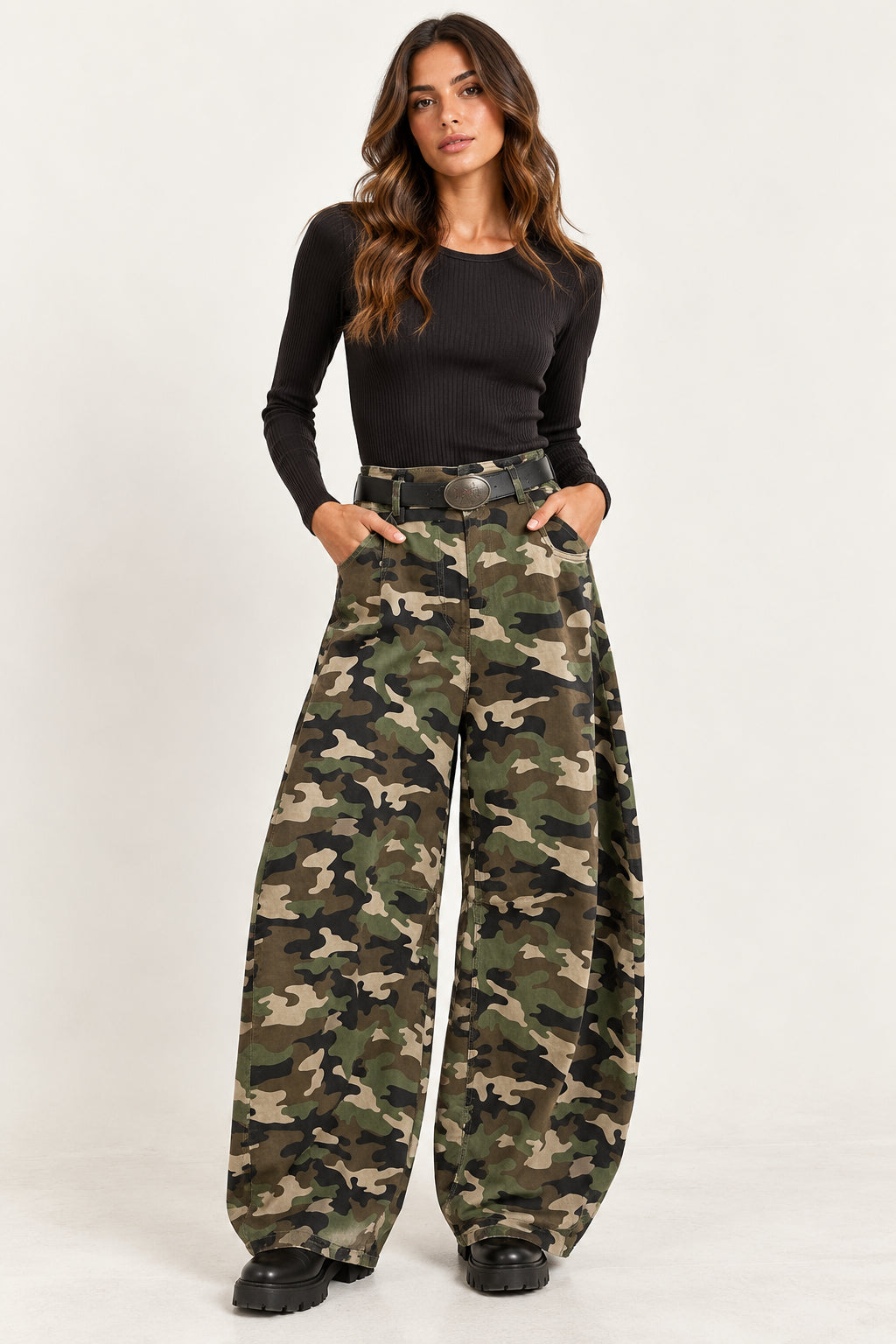 w26411 - Pantaloni - TENSIONE IN