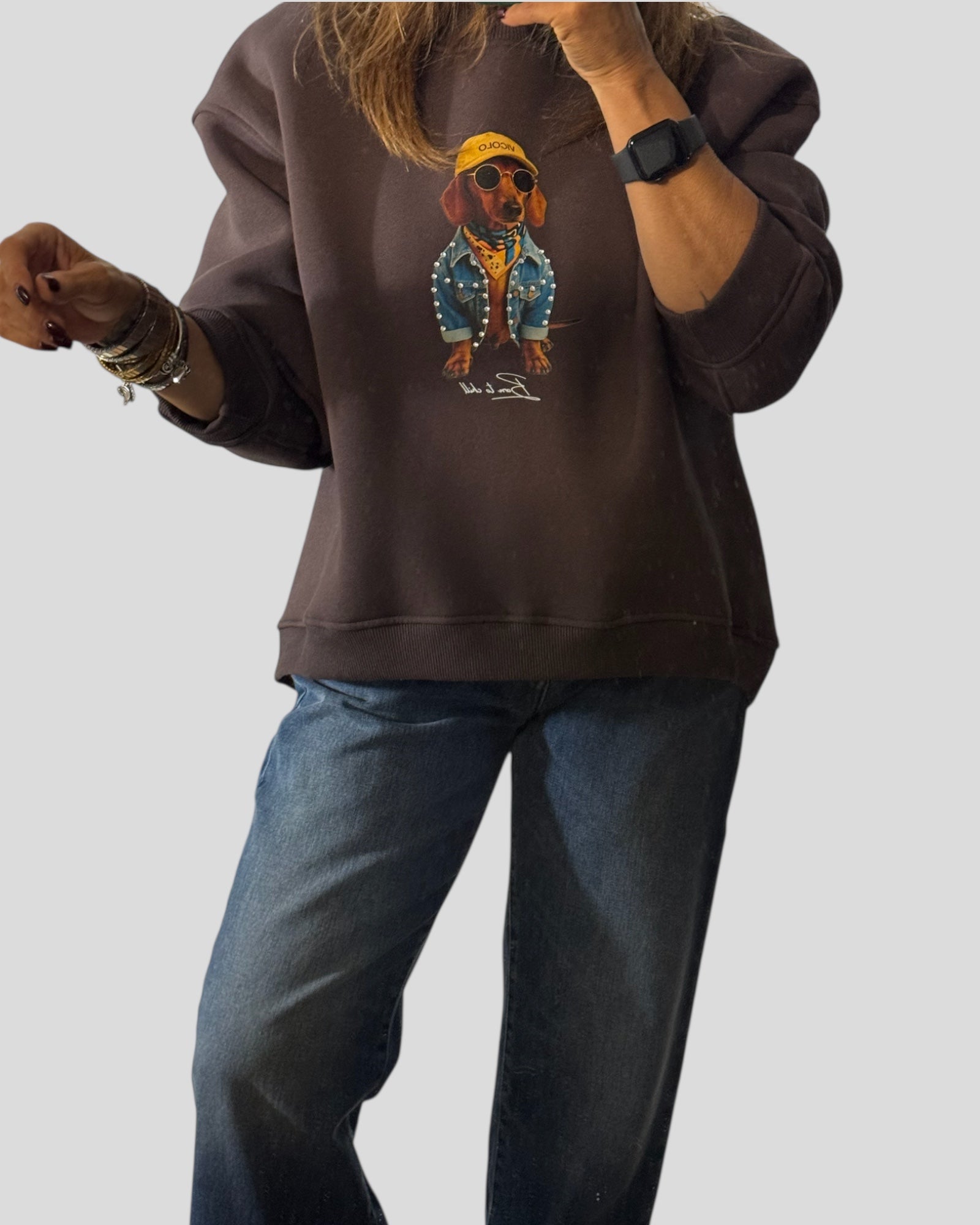 rf0560 - felpa - VICOLO