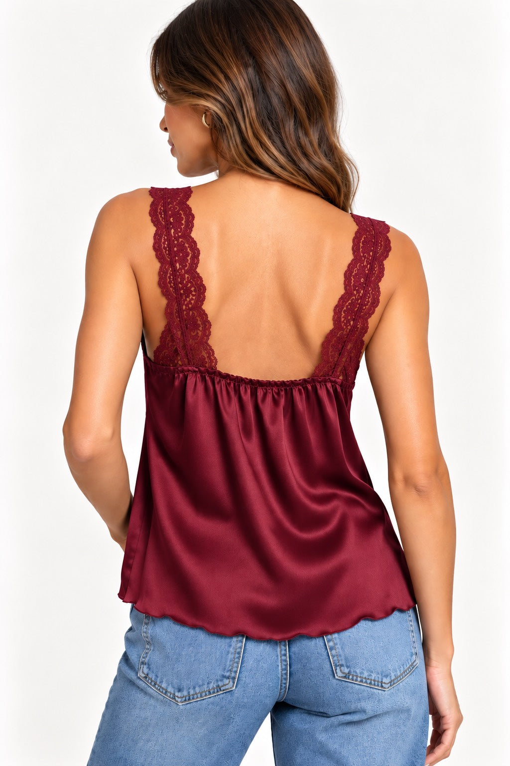 lace tank - top - BORLANI