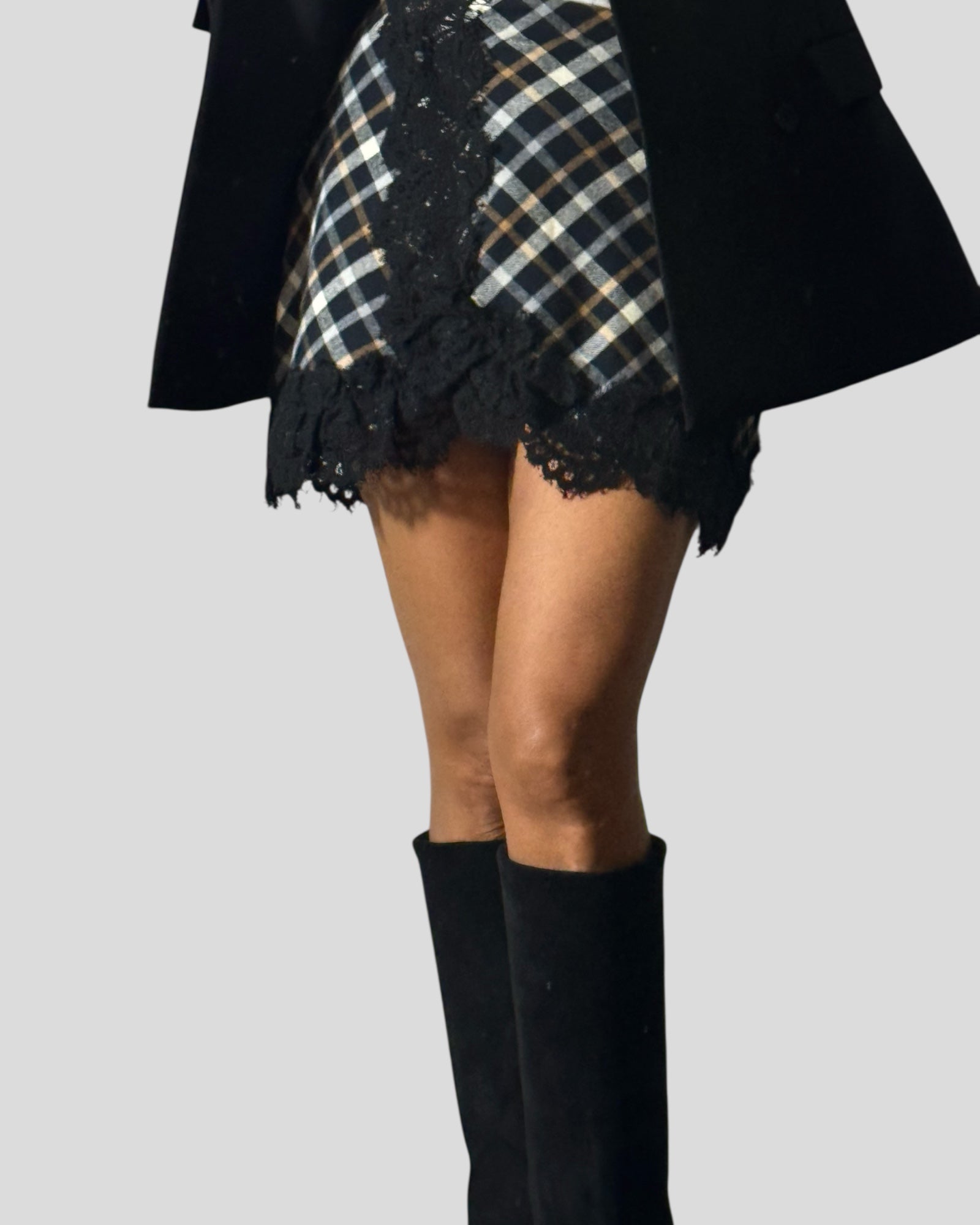 w25g722 - MINIGONNA - TENSIONE IN