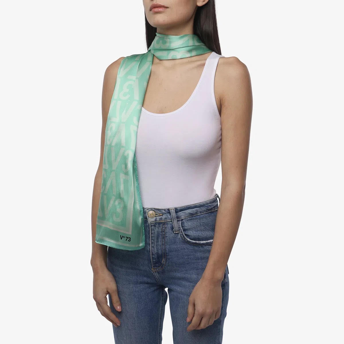 73FD6WK01 ACQUAMARINA - FOULARD - V73